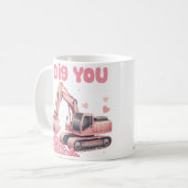 Valentinstag Kaffee Tasse (Vorderseite Links)