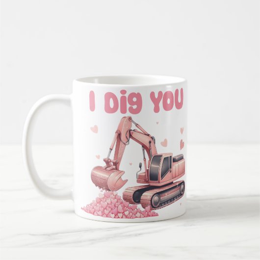 Valentinstag Kaffee Tasse (Links)