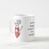 Valentinstag-Kaffeepause Kaffeetasse (Vorderseite Links)