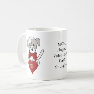Valentinstag-Kaffeepause Kaffeetasse