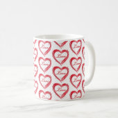 Valentinstag Kaffeepause Tasse (VorderseiteRechts)