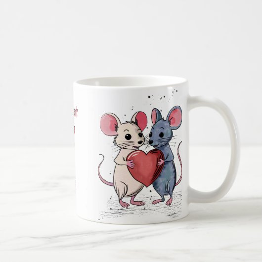 Valentinstag Kaffeetasse (Rechts)