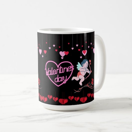 Valentinstag Kaffeetasse (VorderseiteRechts)
