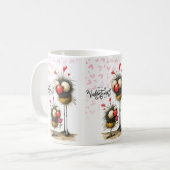 Valentinstag Kaffeetasse (Vorderseite Links)