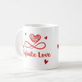 Valentinstag Kaffeetasse (Vorderseite Links)