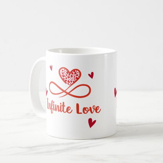 Valentinstag Kaffeetasse (Vorderseite Links)