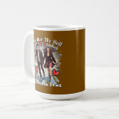 Valentinstag Kaffeetasse (Vorderseite Links)