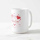 Valentinstag Kaffeetasse (VorderseiteRechts)
