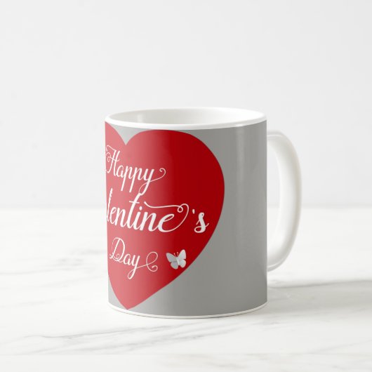 Valentinstag Kaffeetasse (VorderseiteRechts)