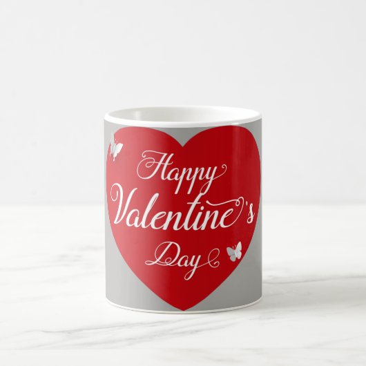 Valentinstag Kaffeetasse (Mittel)