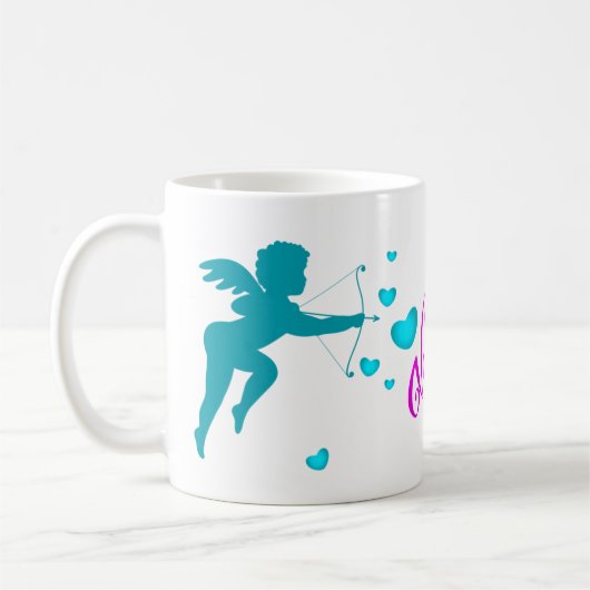 Valentinstag Kaffeetasse (Links)