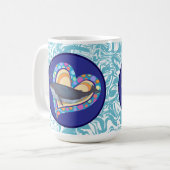Valentinstag Kaffeetasse (Vorderseite Links)