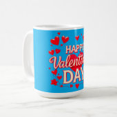 VALENTINSTAG KAFFEETASSE (Vorderseite Links)