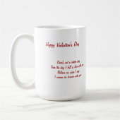 Valentinstag Kaffeetasse (Links)