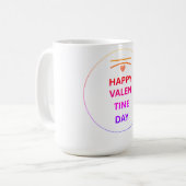 VALENTINSTAG KAFFEETASSE (Vorderseite Links)
