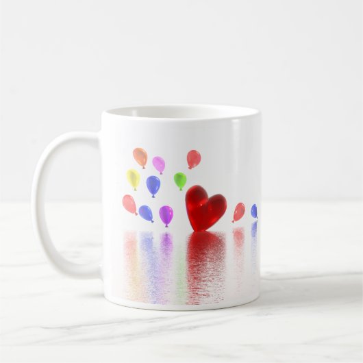 Valentinstag Kaffeetasse (Links)