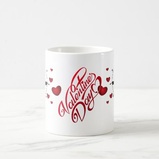 Valentinstag Kaffeetasse (Mittel)