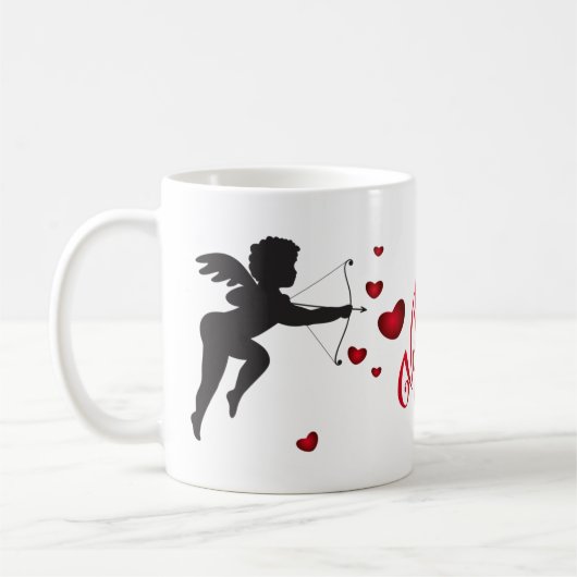 Valentinstag Kaffeetasse (Links)