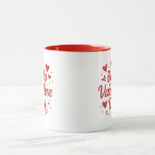 Valentinstag-Kaffeetasse Tasse (Zentrum)