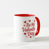 Valentinstag-Kaffeetasse Tasse (VorderseiteRechts)