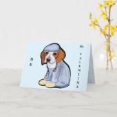 Valentinstag Karte (Gelbe Blume)