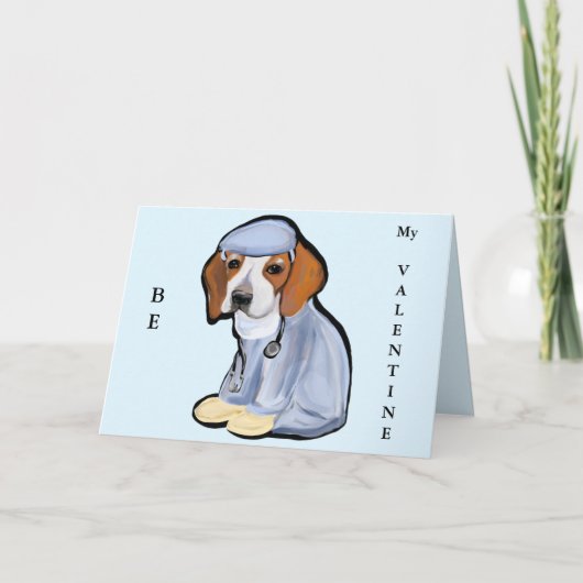 Valentinstag Karte (Vorderseite)