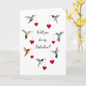 Valentinstag Karte (Gelbe Blume)