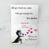 Valentinstag Karte (Innenseite)