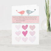 Valentinstag Karte (Vorderseite)