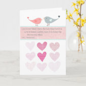 Valentinstag Karte (Gelbe Blume)