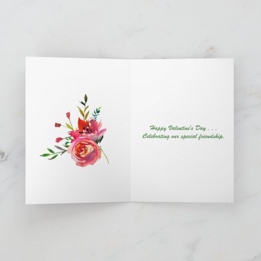 Valentinstag Karte (Innenseite)