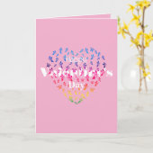 Valentinstag Karte (Gelbe Blume)