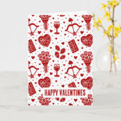 Valentinstag Karte (Gelbe Blume)
