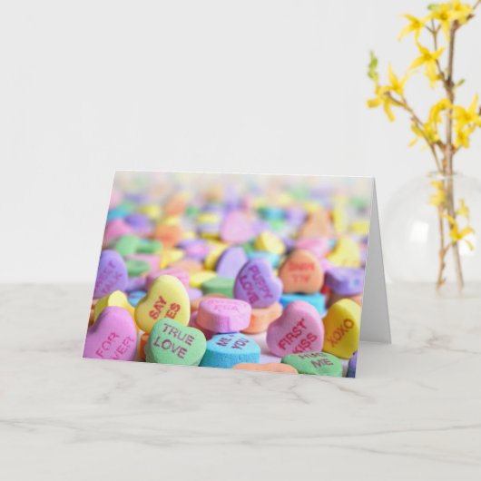 Valentinstag Karte (Gelbe Blume)