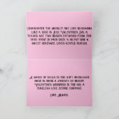 Valentinstag Karte (Innenseite)