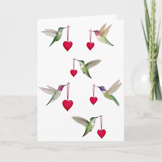 Valentinstag Karte (Vorderseite)