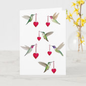 Valentinstag Karte (Gelbe Blume)