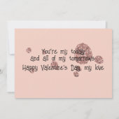 Valentinstag Karte 02 (Rückseite)