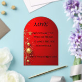 Valentinstag-Karte Acryleinladungen (Insitu (Hochzeit))