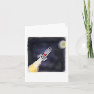 Valentinstag-Karte - blastoff Feiertagskarte