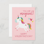 Valentinstag-Karte Dankeskarte (Vorne/Hinten)