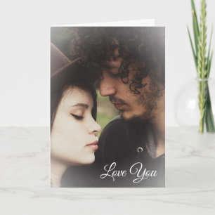 Valentinstag-Karte des personalisierten Fotos Karte
