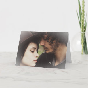 Valentinstag-Karte des personalisierten Fotos Karte