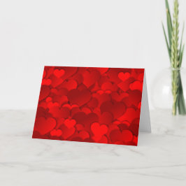 Valentinstag-Karte des Schneefalls Feiertagskarte