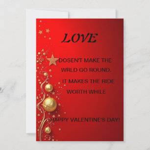 Valentinstag-Karte Einladung