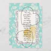 Valentinstag-Karte Einladung (Vorne/Hinten)