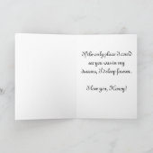 Valentinstag-Karte Feiertagskarte (Innenseite)