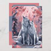 Valentinstag-Karte Feiertagskarte (Vorne/Hinten)