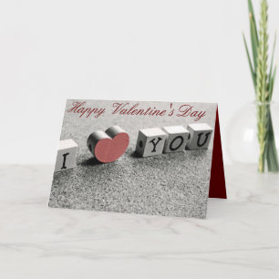 Valentinstag-Karte Feiertagskarte