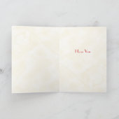 Valentinstag-Karte Feiertagskarte (Innenseite)